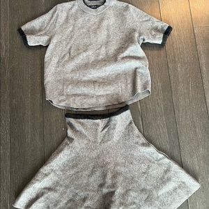 COPY - ZARA - shirt and skirt set